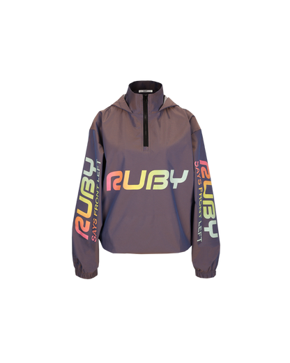 FRONT LEFT PARKA IRIDESCENT