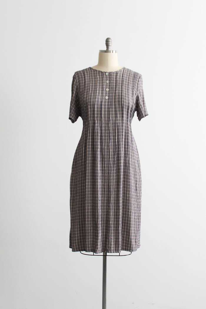 gingham market dress