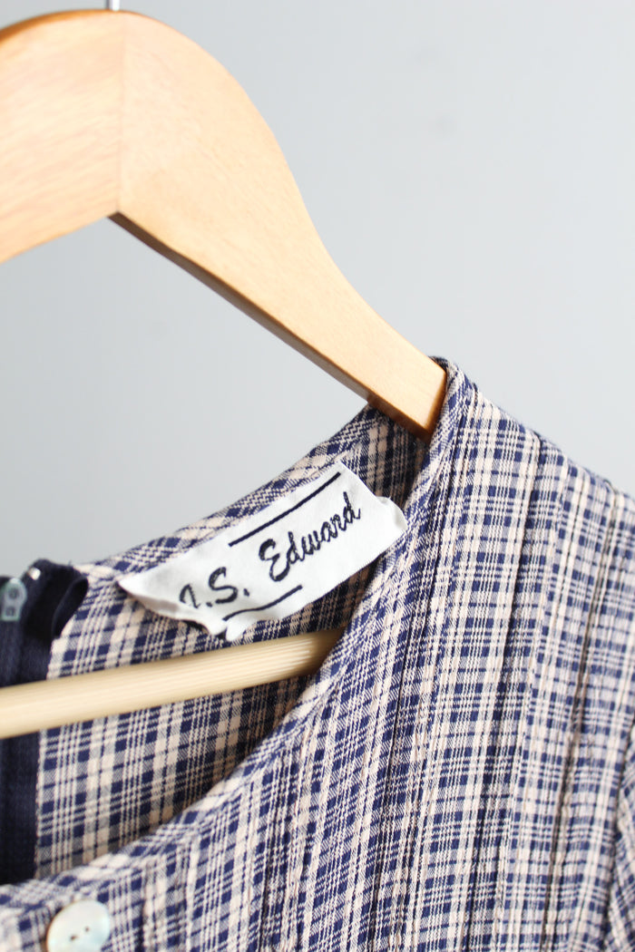 gingham market dress