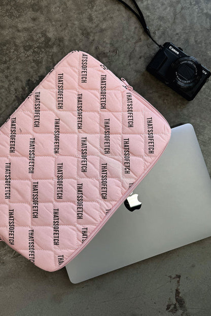 Going Places Laptop Case - Pink