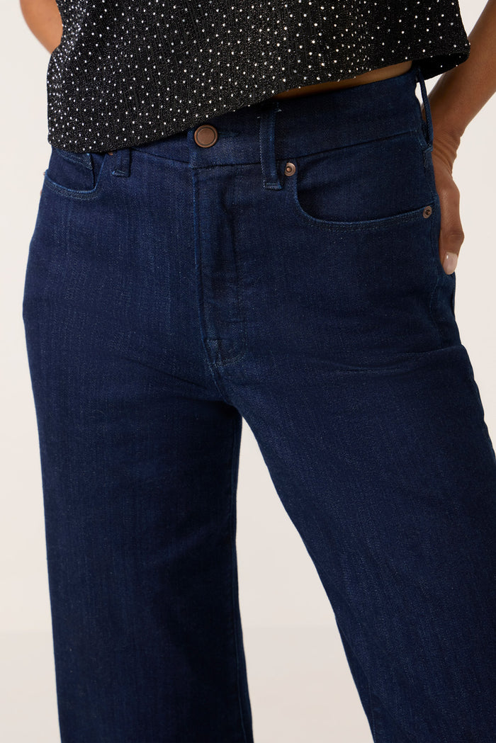 Good Waist Palazzo Wide Leg Jean
