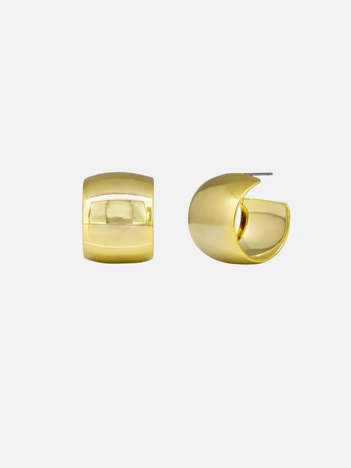 Grace Hoops - Gold