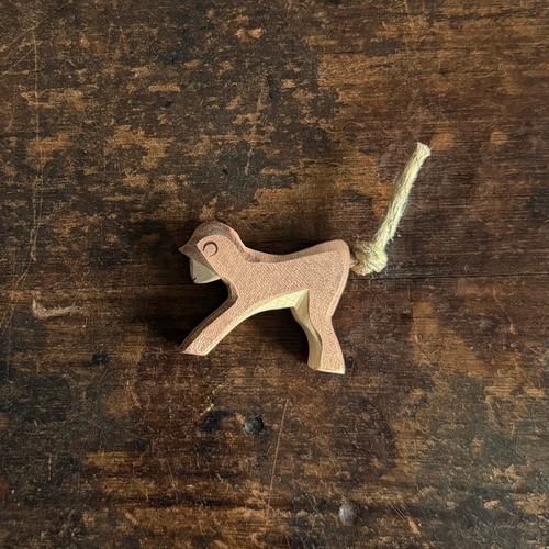 Handcrafted Wooden Monkey