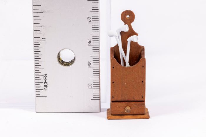 Handmade Wooden Pipe Box by Jim Ison (Dutch Colonial Parlor)