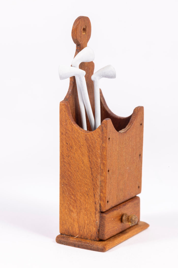 Handmade Wooden Pipe Box by Jim Ison (Dutch Colonial Parlor)
