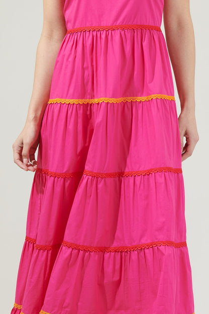 Hannah Hall Tiered Maxi Dress