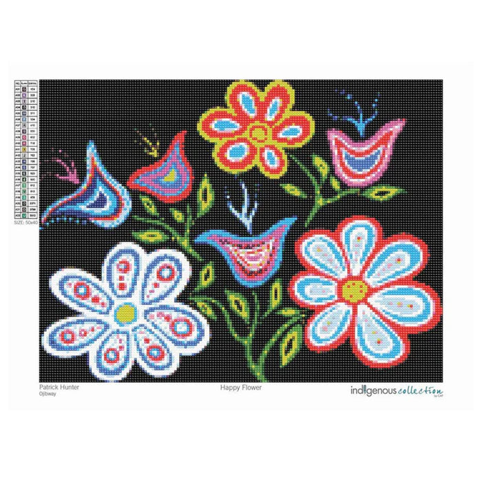 Happy Flower - Diamond Art Kit