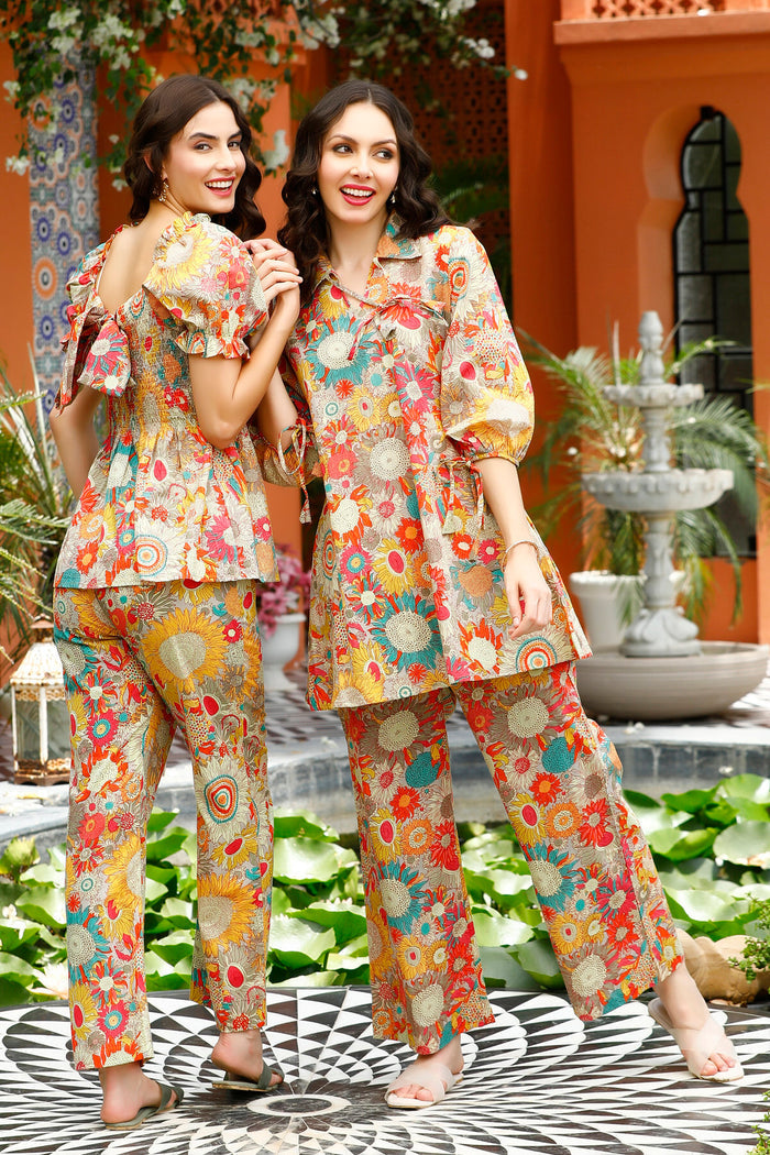 Harmony Hues Cotton Co-ord Set