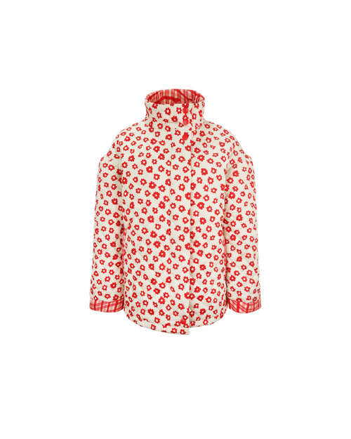 HARRIET JACKET RED DAISY