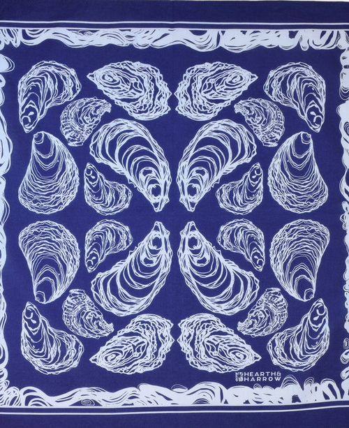 Hearth & Harrow Oyster Bandana - Royal Blue