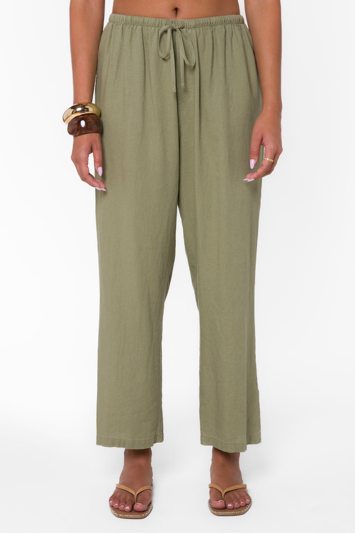 Hensley Olive Pants