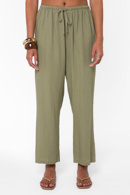 Hensley Olive Pants