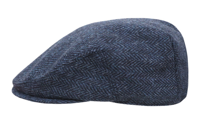Hills Hats Dartford Wool Tweed Traditional Cheesecutter