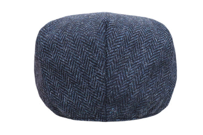 Hills Hats Dartford Wool Tweed Traditional Cheesecutter
