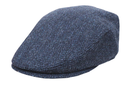 Hills Hats Dartford Wool Tweed Traditional Cheesecutter
