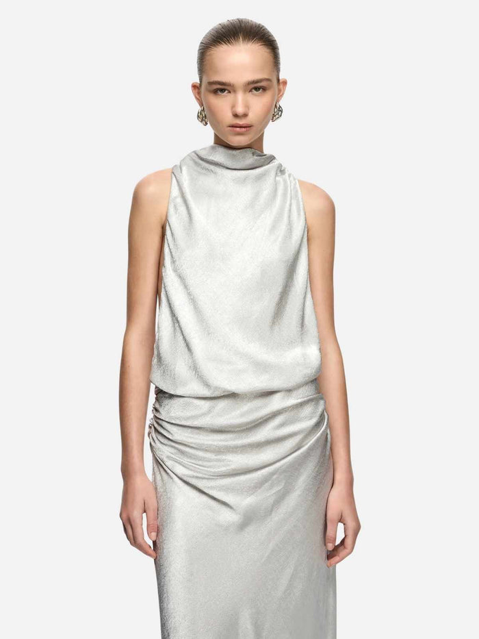 Juna Maxi Dress - Silver