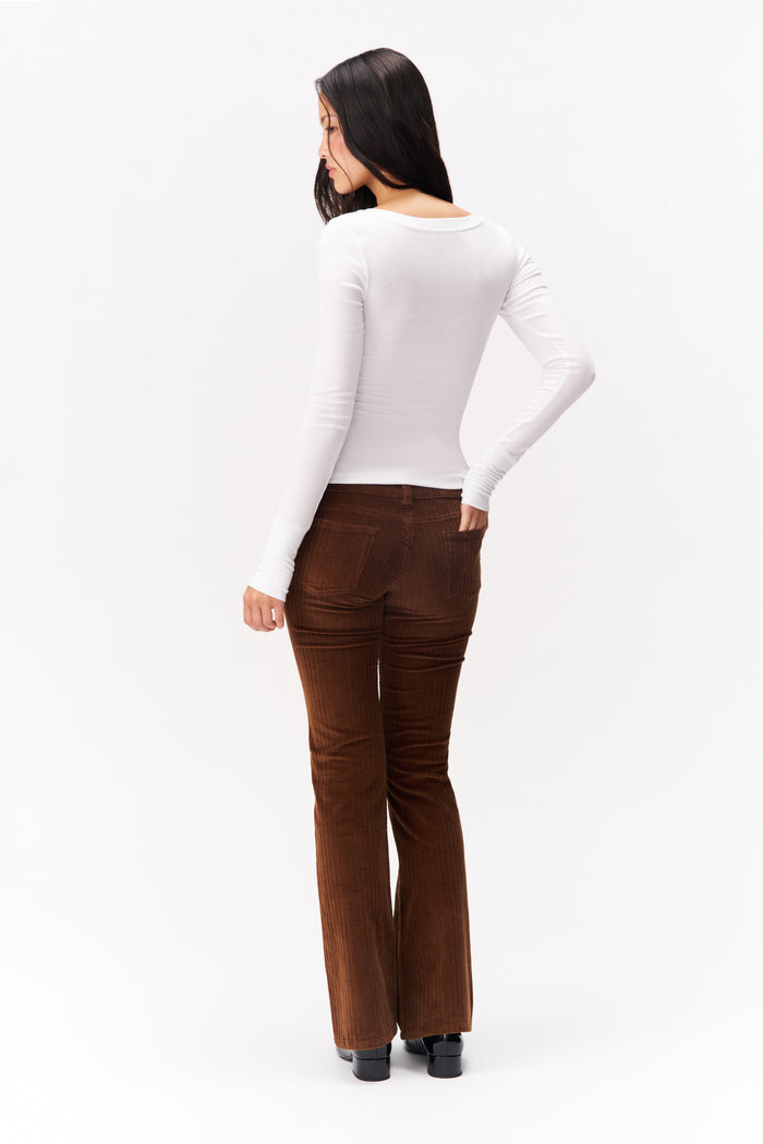 Long Sleeve Henley Top