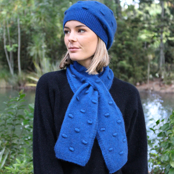 Lothlorian-Merino&Possum Bobble Set-Lagoon