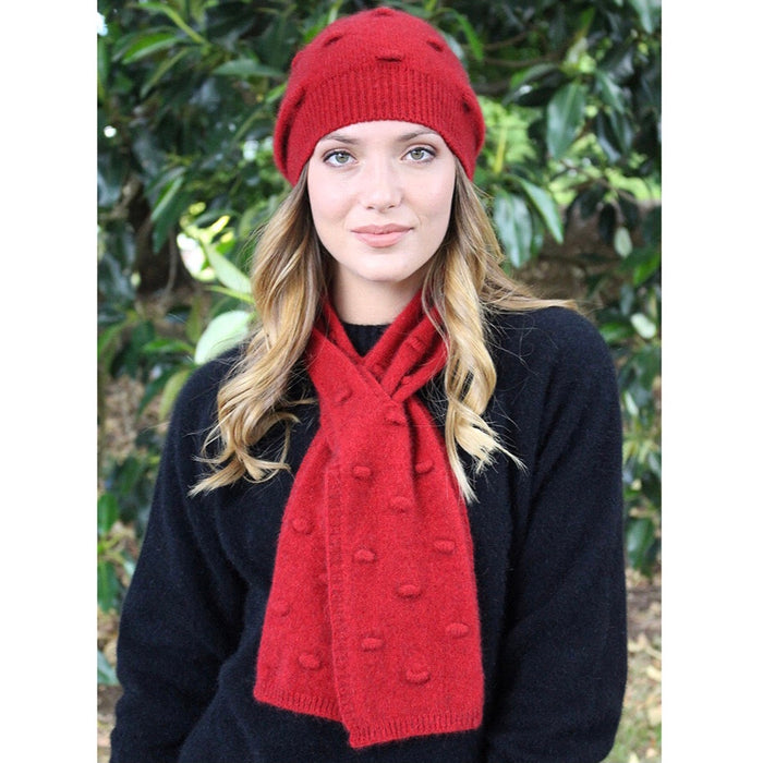 Lothlorian-Merino&Possum Bobble Set-Red