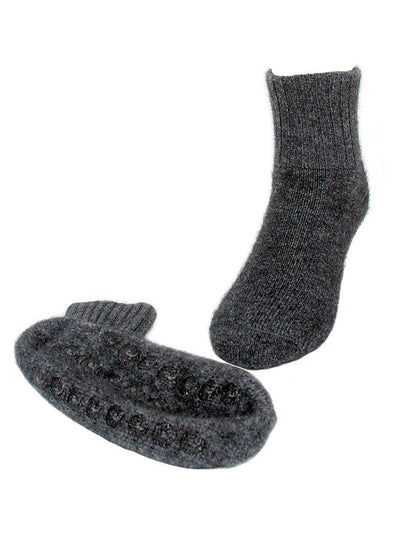 Lothlorian - Merino & Possum House Sock (9933) Charcoal