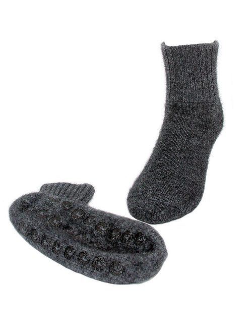Lothlorian - Merino & Possum House Sock (9933) Charcoal