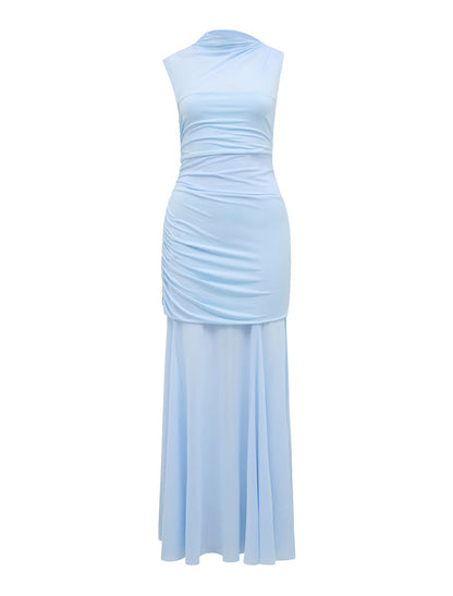 Lune Layered Mesh Maxi Dress Forever New
