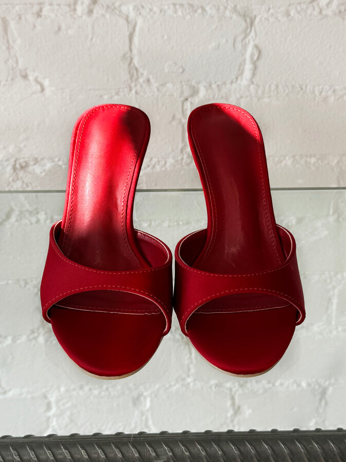 LUPITA HEEL RED