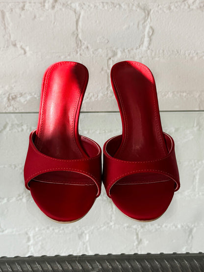 LUPITA HEEL RED
