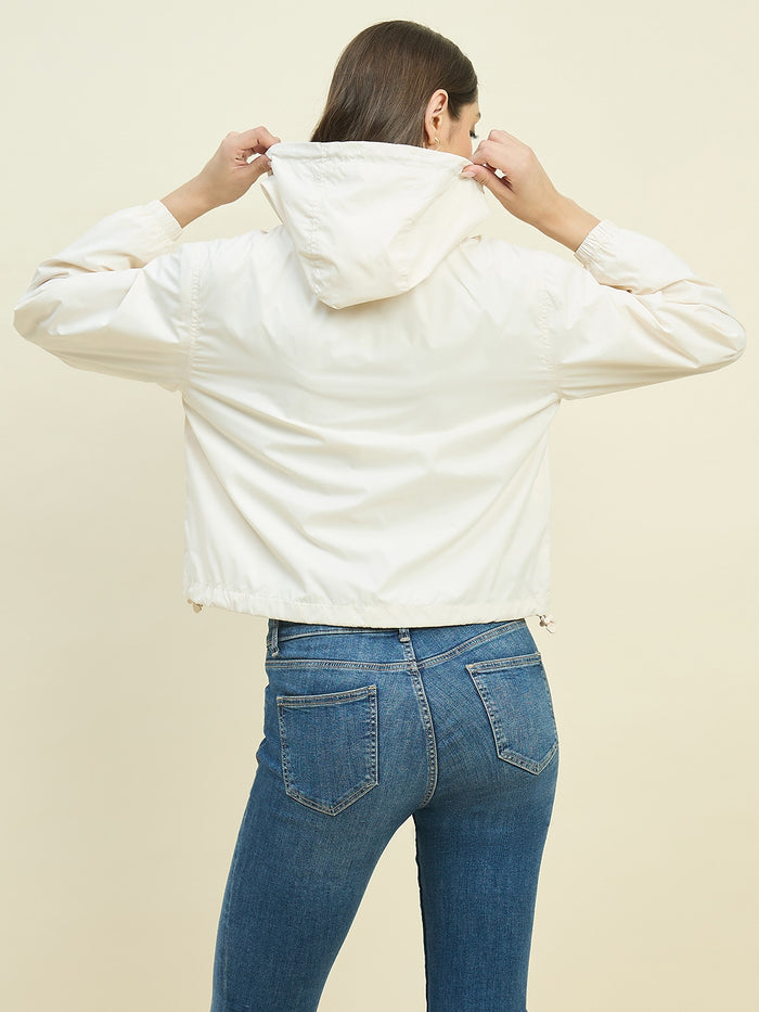 Madame Beige Hooded Jacket