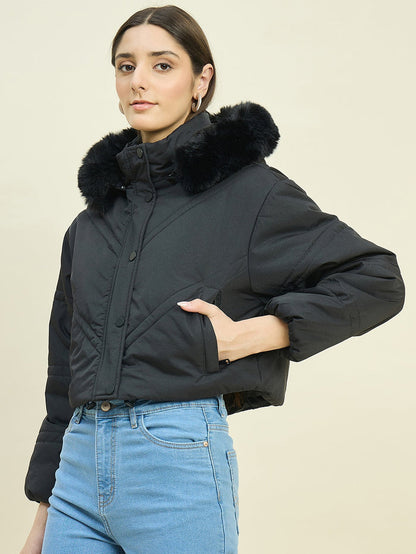 Madame Black Puffer Jacket