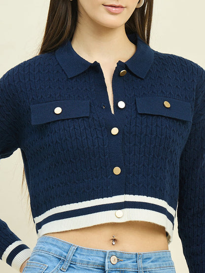 Madame Blue Knit Top