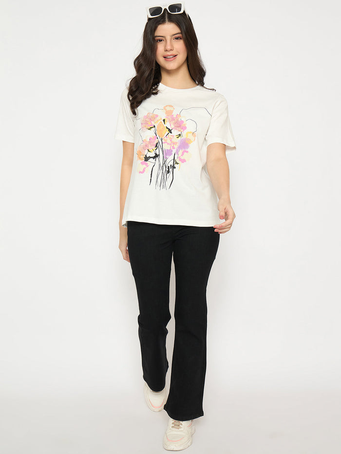 Madame Flared Fit Black Jeans