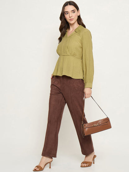 Madame Olive Rayon Blend Top