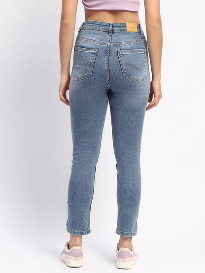 Madame Straight Fit Light Blue Denim