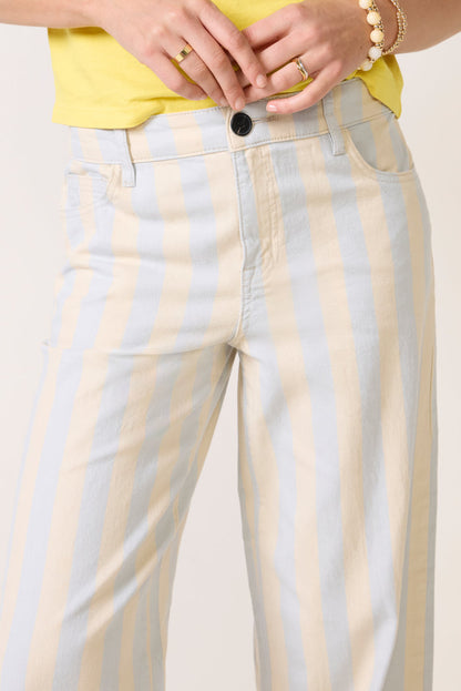 Maker Wide Leg Stripe Pant