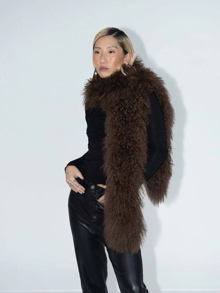 Manhattan Scarf - Cocoa