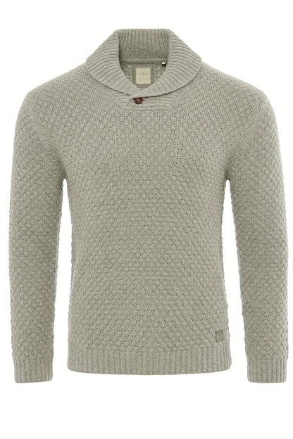 Men's Shawl Collar Knitted Jumper
