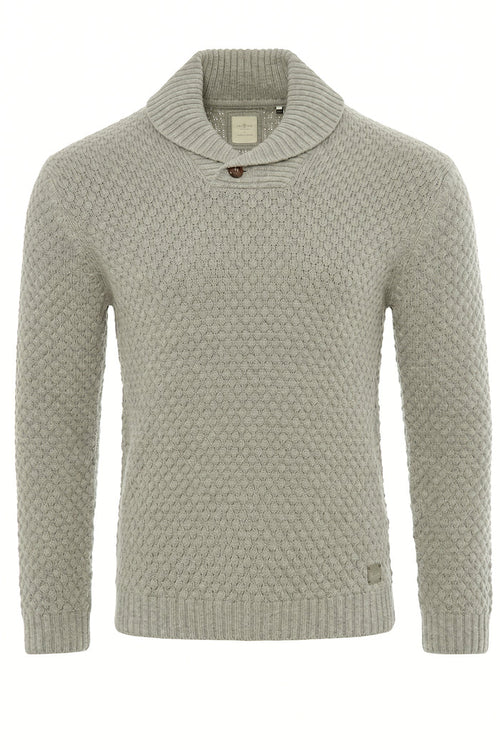 Men's Shawl Collar Knitted Jumper