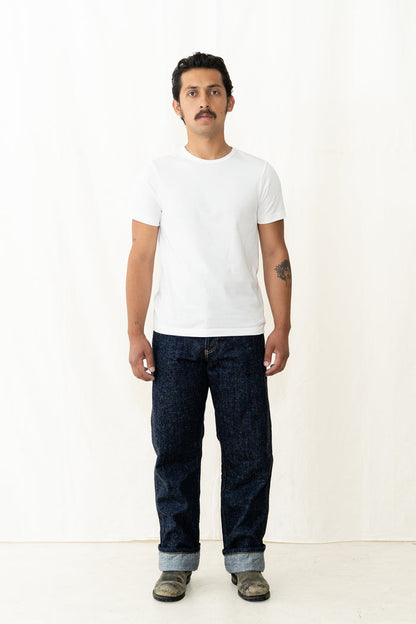 Merz b. Schwanen 215 Loopwheel T-Shirt -White