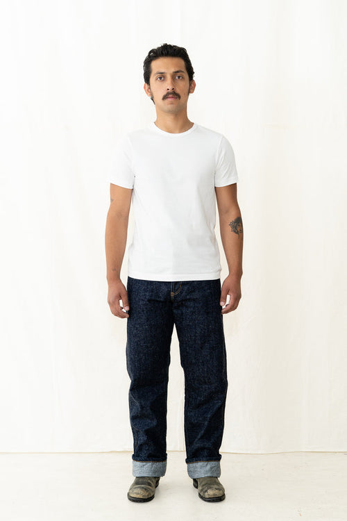 Merz b. Schwanen 215 Loopwheel T-Shirt -White
