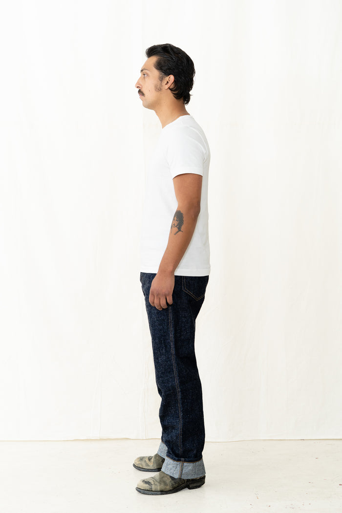 Merz b. Schwanen 215 Loopwheel T-Shirt -White
