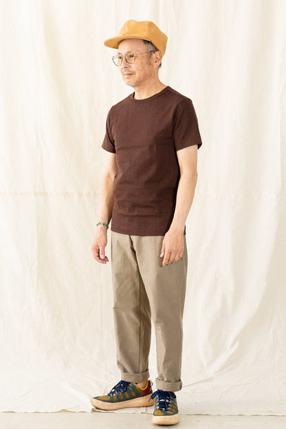 Merz b.Schwanen 215 Loopwheel T-Shirt-Coffee