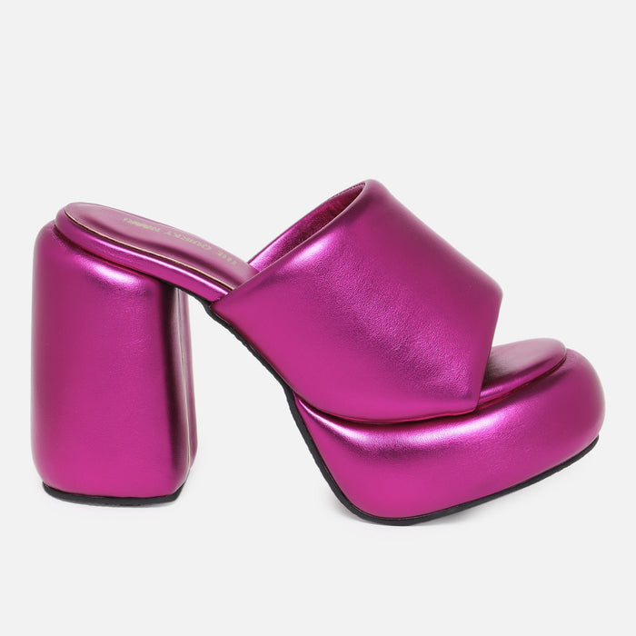 Metallic Chunks - Fuchsia - The Quirky Naari