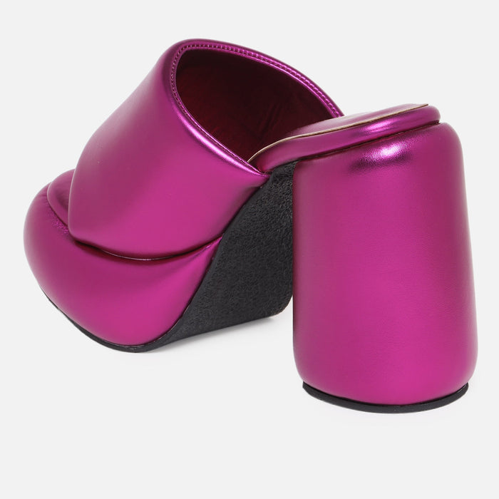 Metallic Chunks - Fuchsia - The Quirky Naari