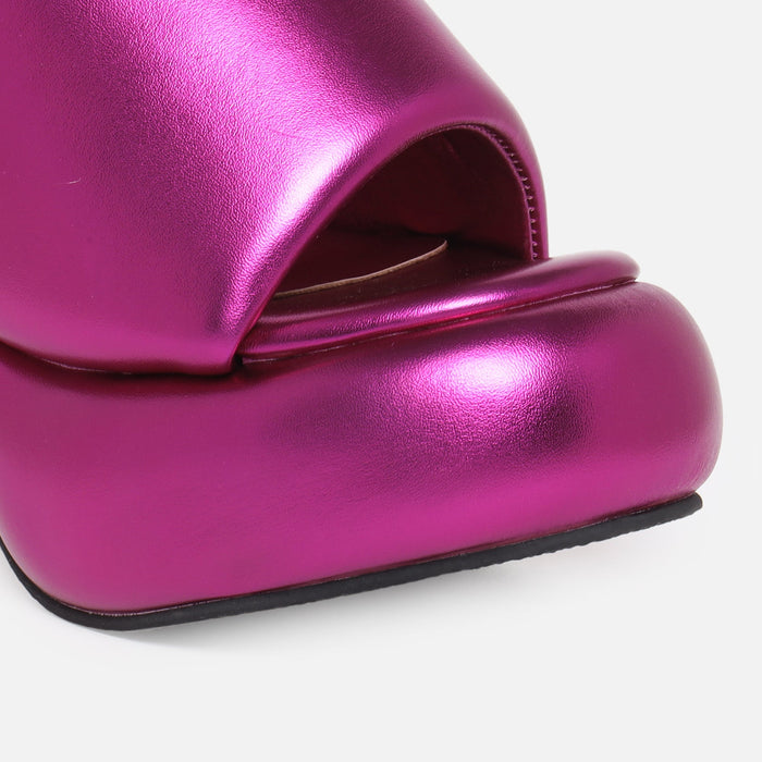 Metallic Chunks - Fuchsia - The Quirky Naari