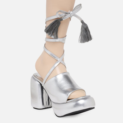 Metallic Chunks - Silver - The Quirky Naari