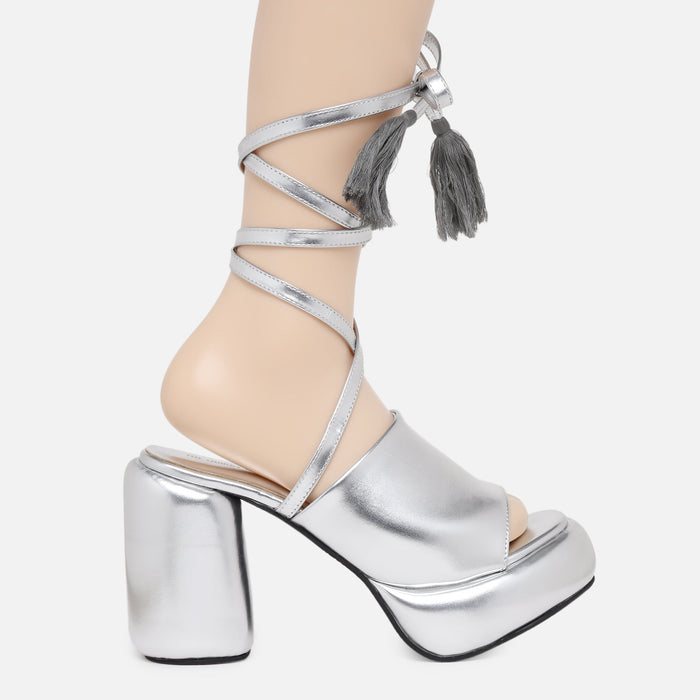 Metallic Chunks - Silver - The Quirky Naari