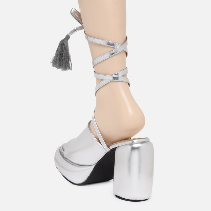 Metallic Chunks - Silver - The Quirky Naari