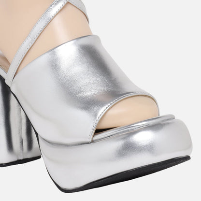 Metallic Chunks - Silver