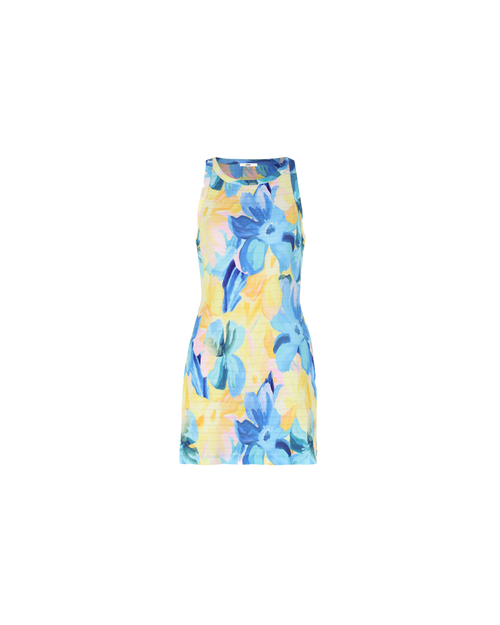 MIAMI CRINKLE MINIDRESS BUTTERCUP